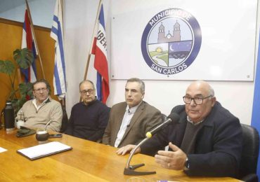 IDM presentó junto a OSE obras de la nueva Planta de Tratamiento de Aguas Residuales de San Carlos