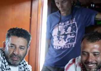 Activistas de la Flotilla, en centro de detención en Israel