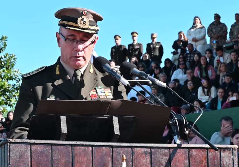 Stevenazzi defendió el rol del Ejército y alertó por sobrecarga de tareas en su último acto oficial