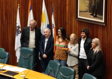 Eduardo Elinger destacó el aporte cultural y social de Gabriela Repetto
