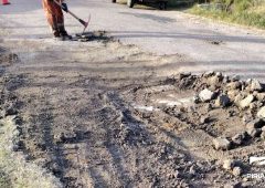 Intensifican trabajos de bacheo en calles de Piriápolis