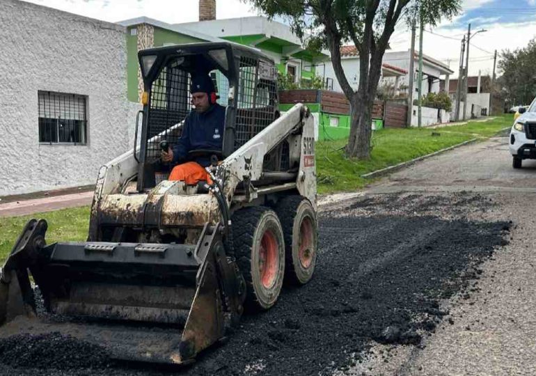 Obras Piriápolis trabajó en varias calles