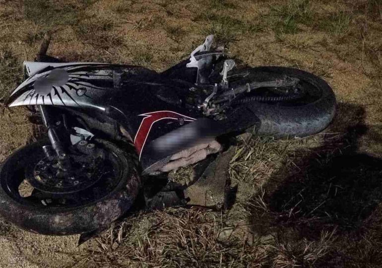 Motociclista de 36 años murió tras chocar contra guardarraíl en Ruta 9