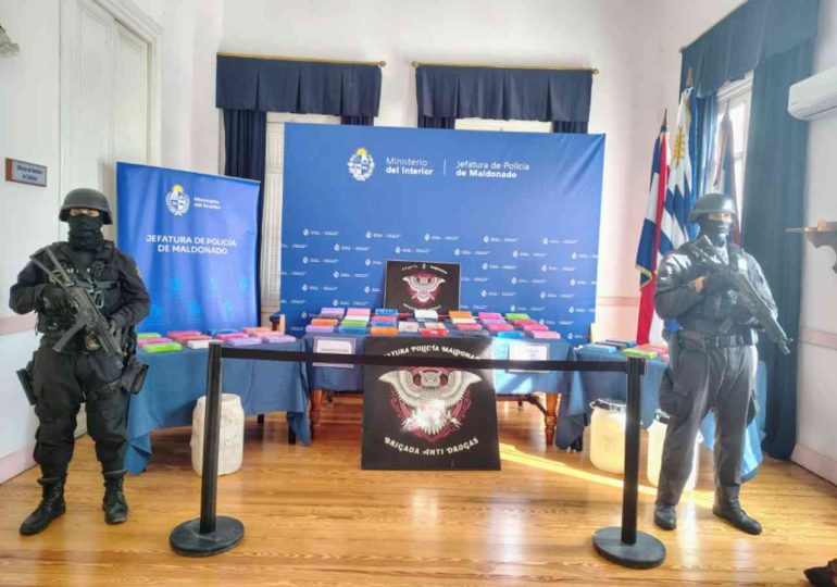 Allanamiento en Maldonado dejó al descubierto un depósito de cocaína