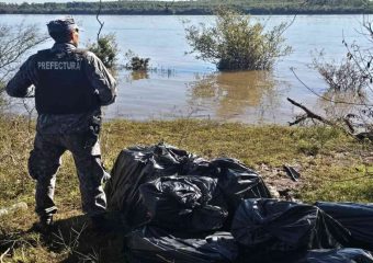 Prefectura frustró ingreso de cigarrillos por el río Uruguay