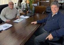 Abella y Casaretto analizaron obras estratégicas para Maldonado y avances en salud
