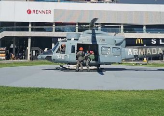 Armada evacúa a tripulante de pesquero frente a Punta del Este