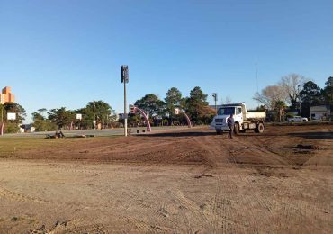 Comenzaron las obras para la instalación de césped sintético en el CEDEMPIR