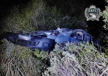 Un fallecido y siete heridos tras colisión múltiple en Ruta 60