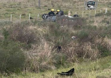Una mujer murió tras el vuelco de una camioneta en Ruta 3