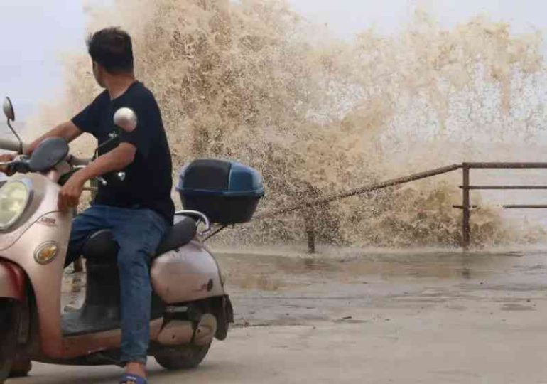 Tifón Bavi deja 87 heridos en su paso por Taiwán