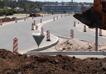 Nueva rotonda y obras contra inundaciones en la Parada 45 de la Mansa