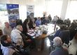 Cumpliendo con el diálogo y la mano tendida Abella se reunió con el Concejo del Municipio de Piriapolis
