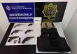 Operación Rout-12 II: incautaron seis armas y un chaleco antibalas