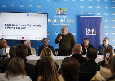 Punta del Este tendrá saneamiento en 15 barrios con una inversión de 15 millones de dólares