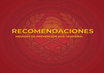 Bomberos difundió recomendaciones para prevenir riesgos durante el temporal