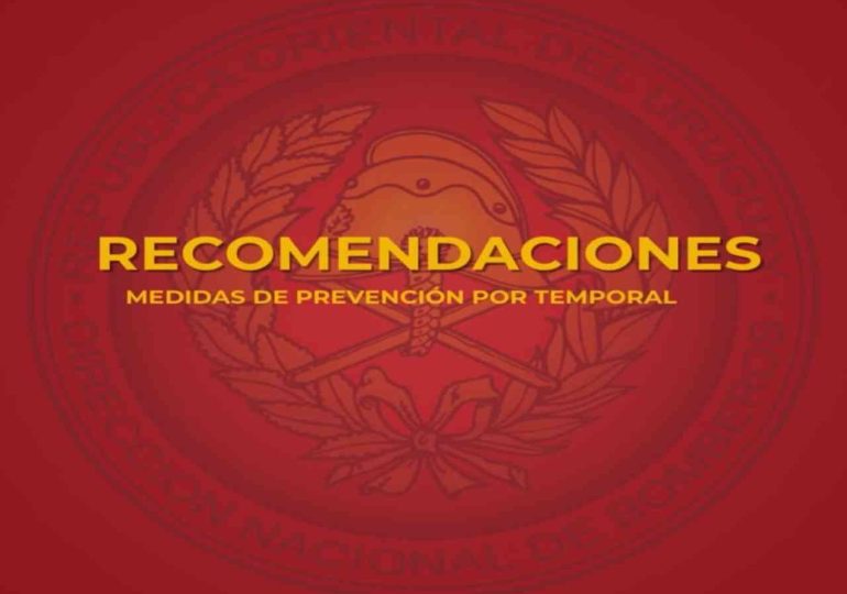 Bomberos difundió recomendaciones para prevenir riesgos durante el temporal