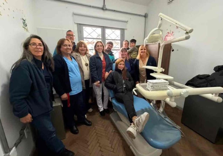 Gregorio Aznárez recuperó la atención odontológica tras tres años