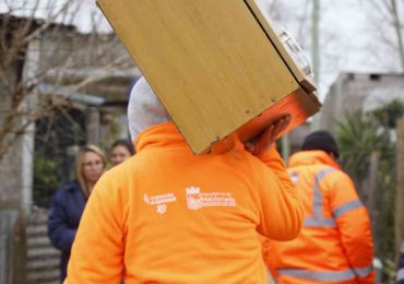 IDM aceleró el realojo de una familia evacuada en Los Eucaliptus durante la alerta roja
