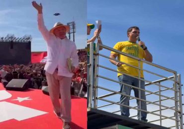 Lula y Flávio Bolsonaro lanzan sus campañas para las elecciones de octubre en Brasil