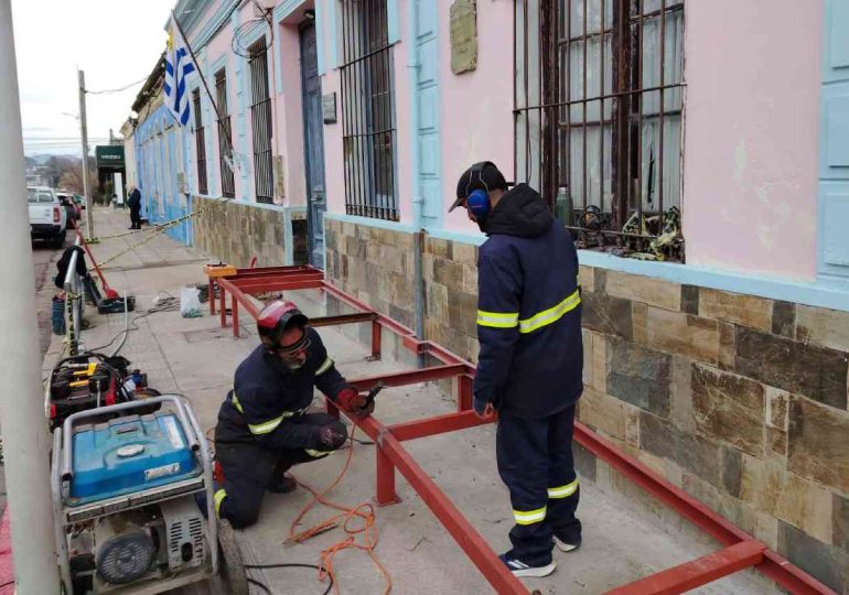 Municipio de Pan de Azúcar construye rampa accesible en la Escuela N.º 6