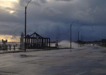 Inumet emitió un aviso especial por tormentas fuertes y la formación de un ciclón extratropical