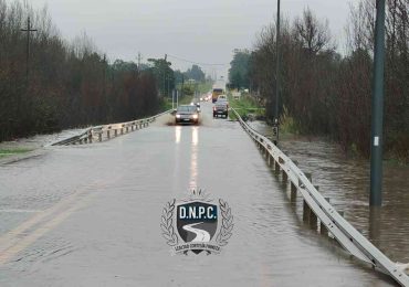 Policía Caminera actualizó el estado de rutas y caminos afectados por el temporal