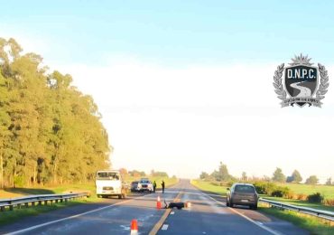 Un motociclista falleció en un siniestro de tránsito con cuatro vehículos involucrados en Ruta 11