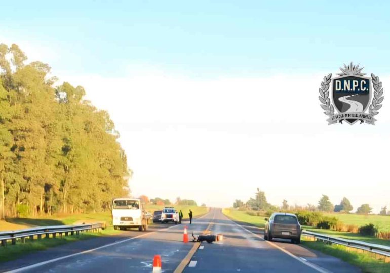 Un motociclista falleció en un siniestro de tránsito con cuatro vehículos involucrados en Ruta 11