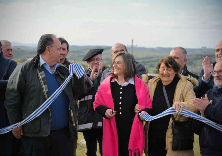 21 familias de la localidad de Molles de Aiguá accedieron a la energía eléctrica