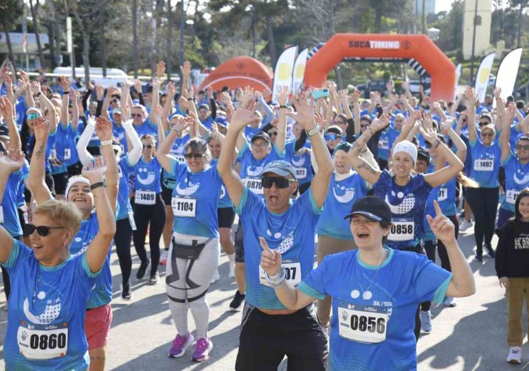 Punta del Este: multitudinaria carrera solidaria en apoyo a la Fundación Pérez Scremini