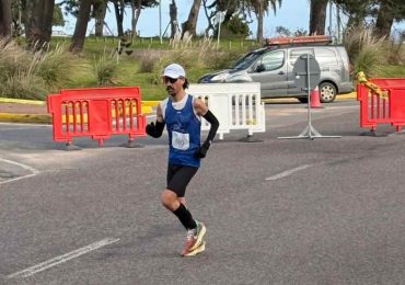 Facundo Flores de Piriápolis fue tercero en su categoría en la Maratón de Punta del Este