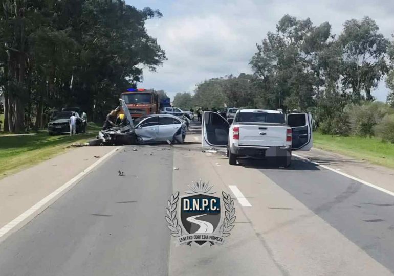 Un hombre falleció tras un choque frontal en Ruta 9, en Rocha