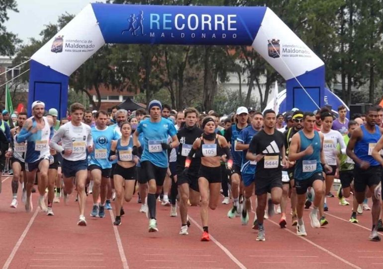 San Carlos recibió la sexta fecha del circuito ReCorre Maldonado