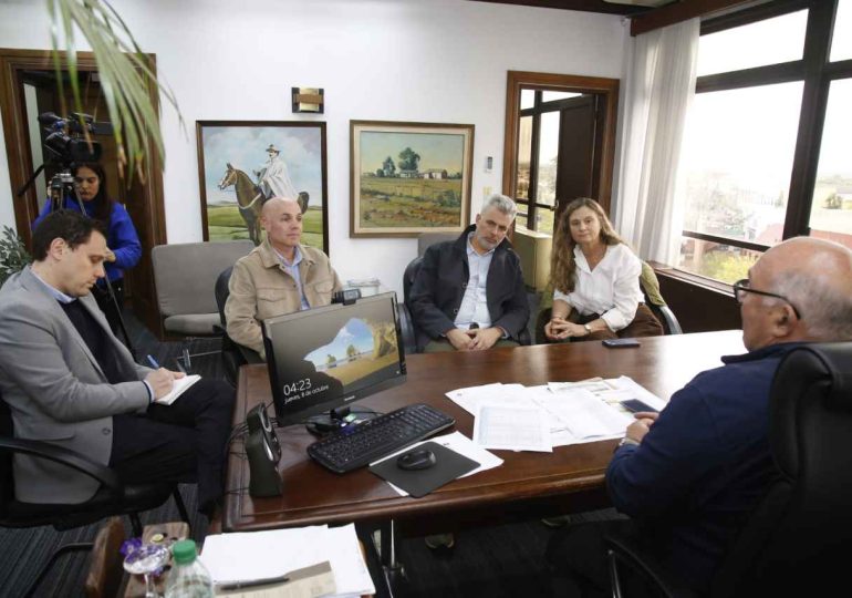Intendente recibió delegación de la embajada de Israel