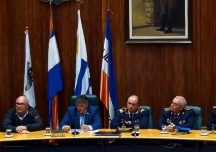 Osvaldo Matteu destacó el reconocimiento de la Junta Departamental al comando de Policía