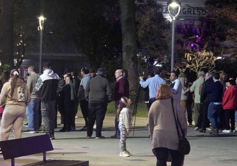 Vecinos de Pan de Azúcar se movilizaron en la plaza 19 de Abril ante la ola de inseguridad