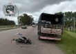 Dos ocupantes de una moto sufrieron lesiones graves tras chocar contra un camión en Ruta 5